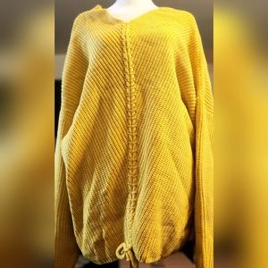 Yellow Knit Sweater